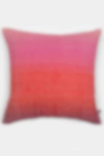 Pink Ikat Cushion With Filler by Ritu Kumar Home at Pernia's Pop Up Shop