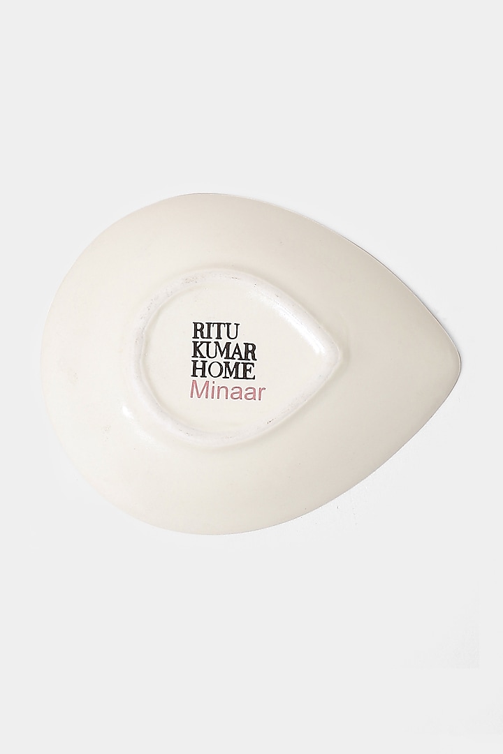 Pink & Beige Koshambi Diyas (Set of 4) by Ritu Kumar Home at Pernia's Pop Up Shop