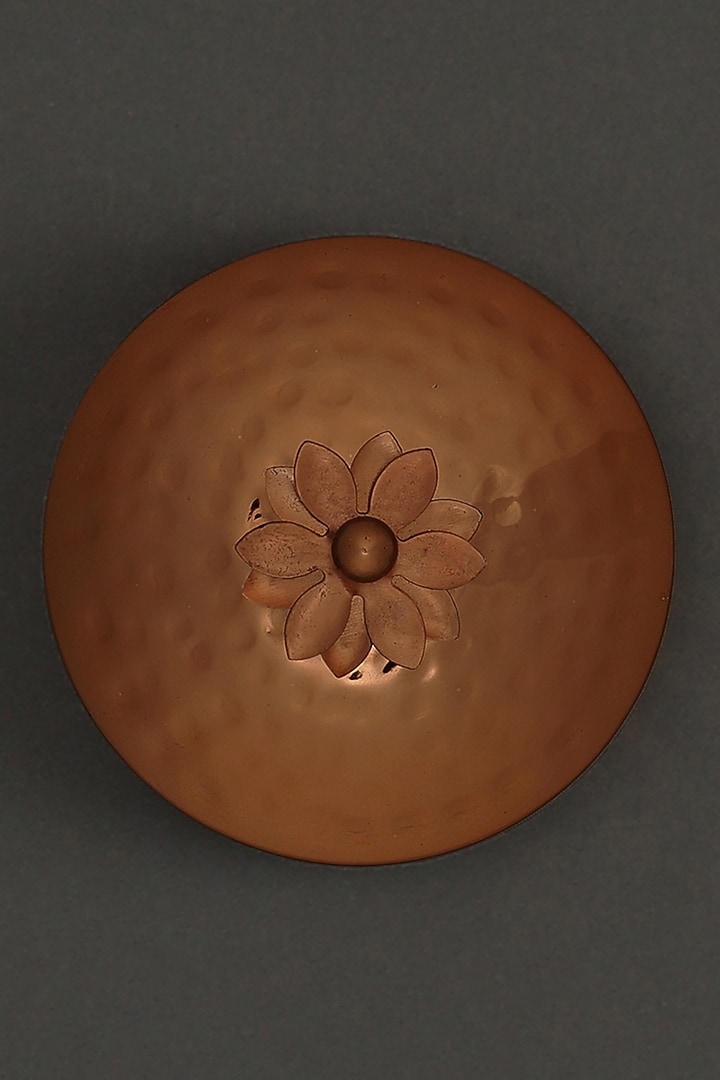 Copper Jasmine Tea Votive by Ritu Kumar Home at Pernia's Pop Up Shop