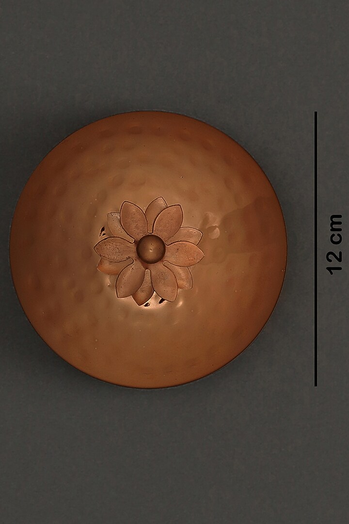 Copper Jasmine Tea Votive by Ritu Kumar Home at Pernia's Pop Up Shop