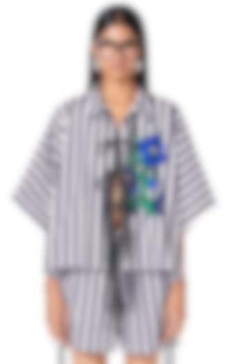 Multi-Colored Cotton Printed Co-Ord Set by Dhruv Kapoor at Pernia's Pop Up Shop