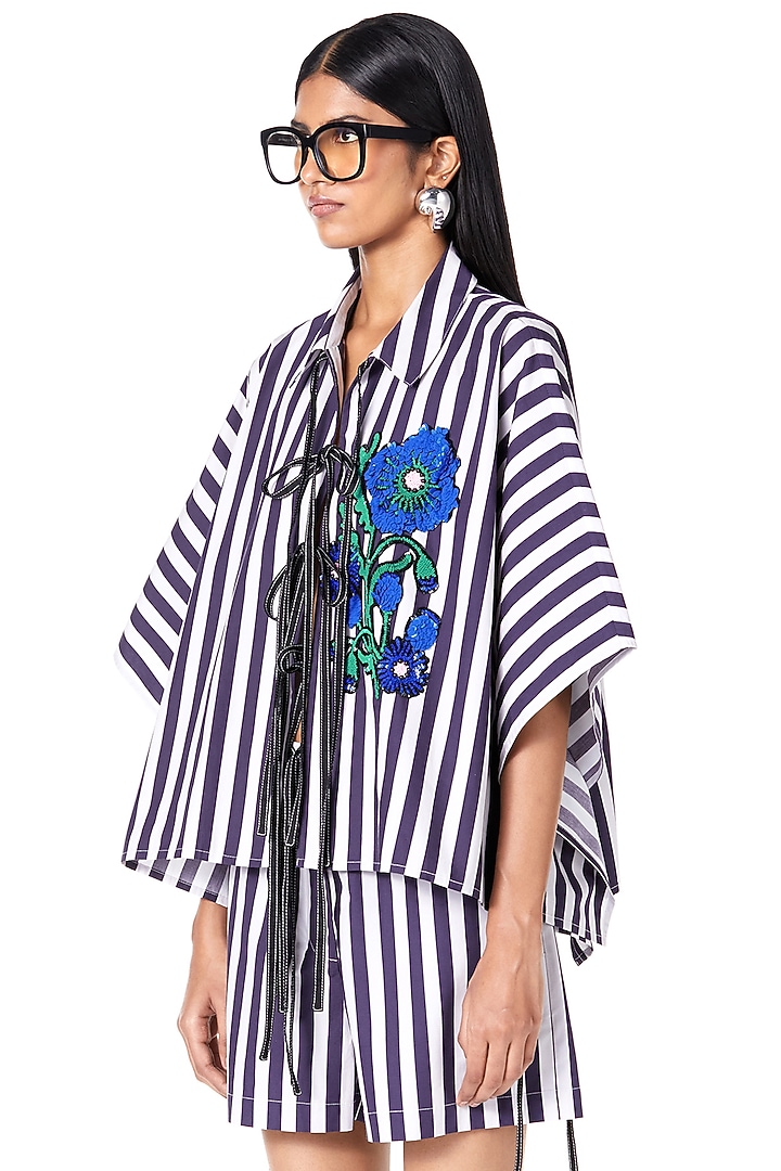 Multi-Colored Cotton Printed Co-Ord Set by Dhruv Kapoor at Pernia's Pop Up Shop