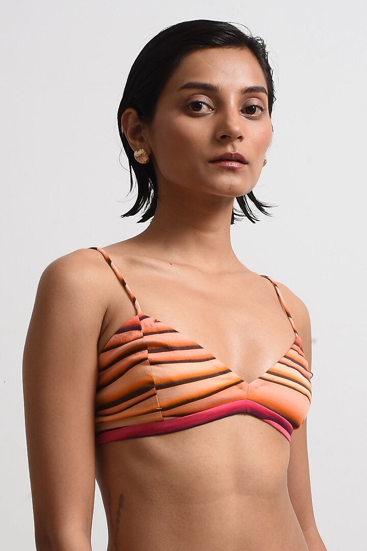 Multi-Colored Satin Digital Printed Backless Summer Dress by FORTY FOUR at Pernia's Pop Up Shop