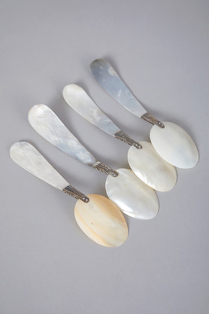 Silver Spoons (Set of 4) by Thoa at Pernia's Pop Up Shop