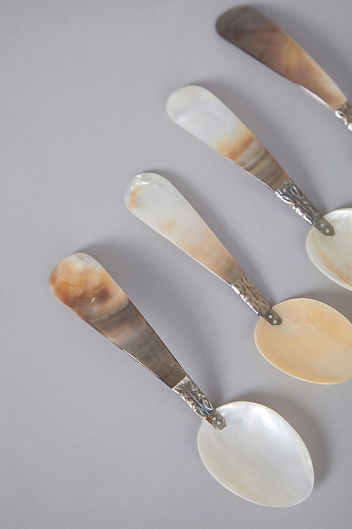 Silver Spoons (Set of 4) by Thoa at Pernia's Pop Up Shop