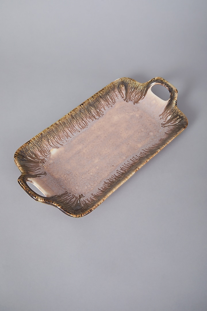 Rose Pink Ceramic Platter by Thoa at Pernia's Pop Up Shop