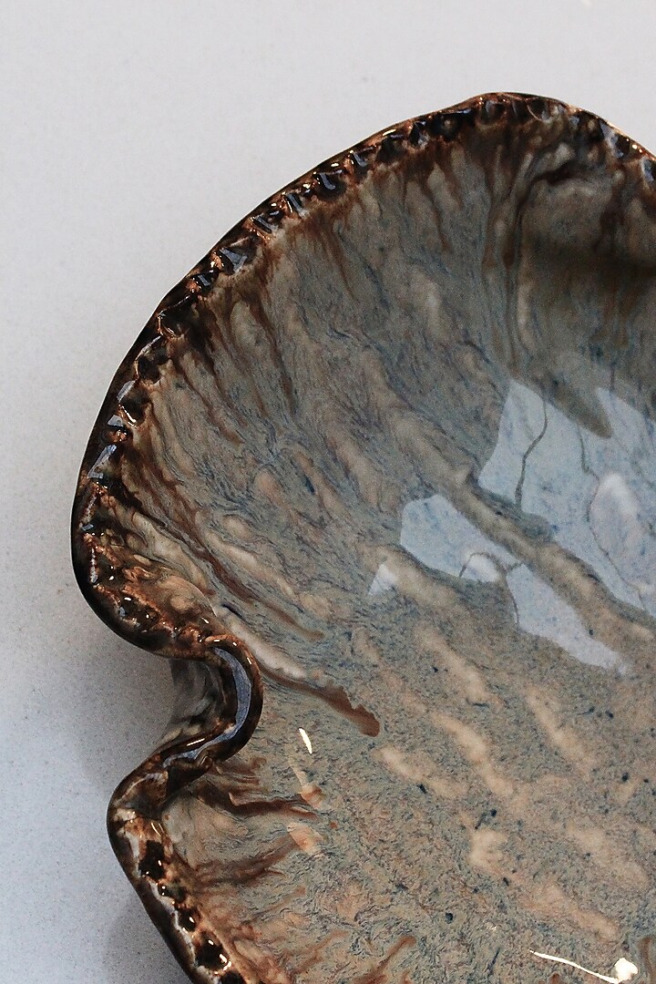 Grey Wabi Sabi Bowl by THOA at Pernia's Pop Up Shop