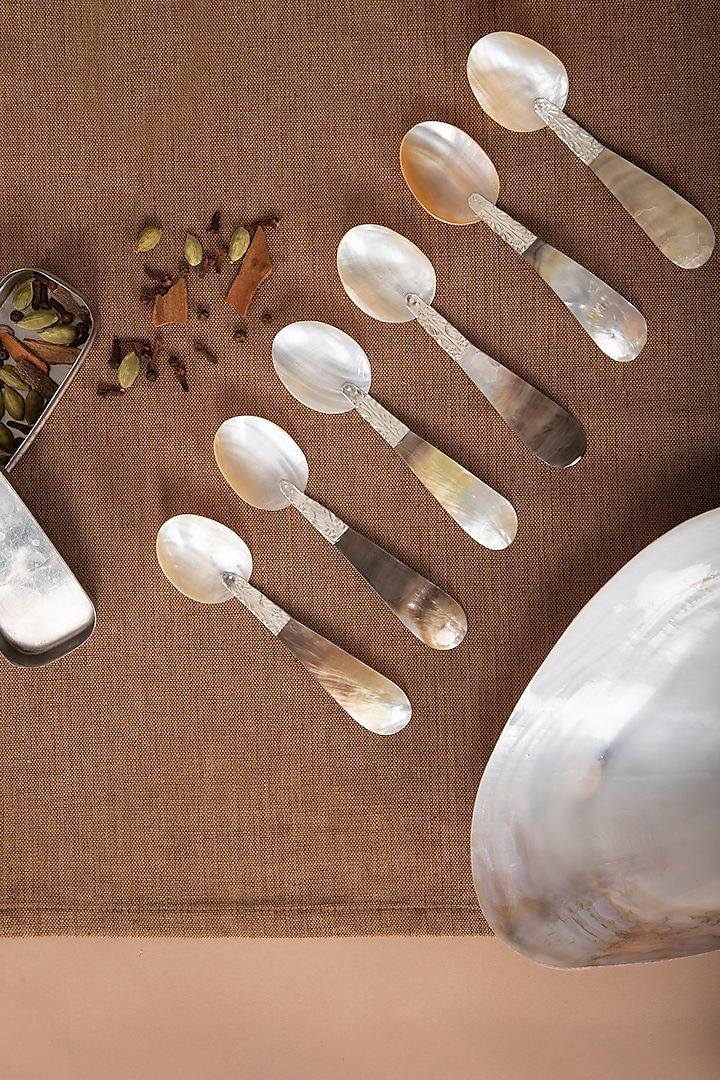Mother of Pearl Spoon (Set of 6) by THOA