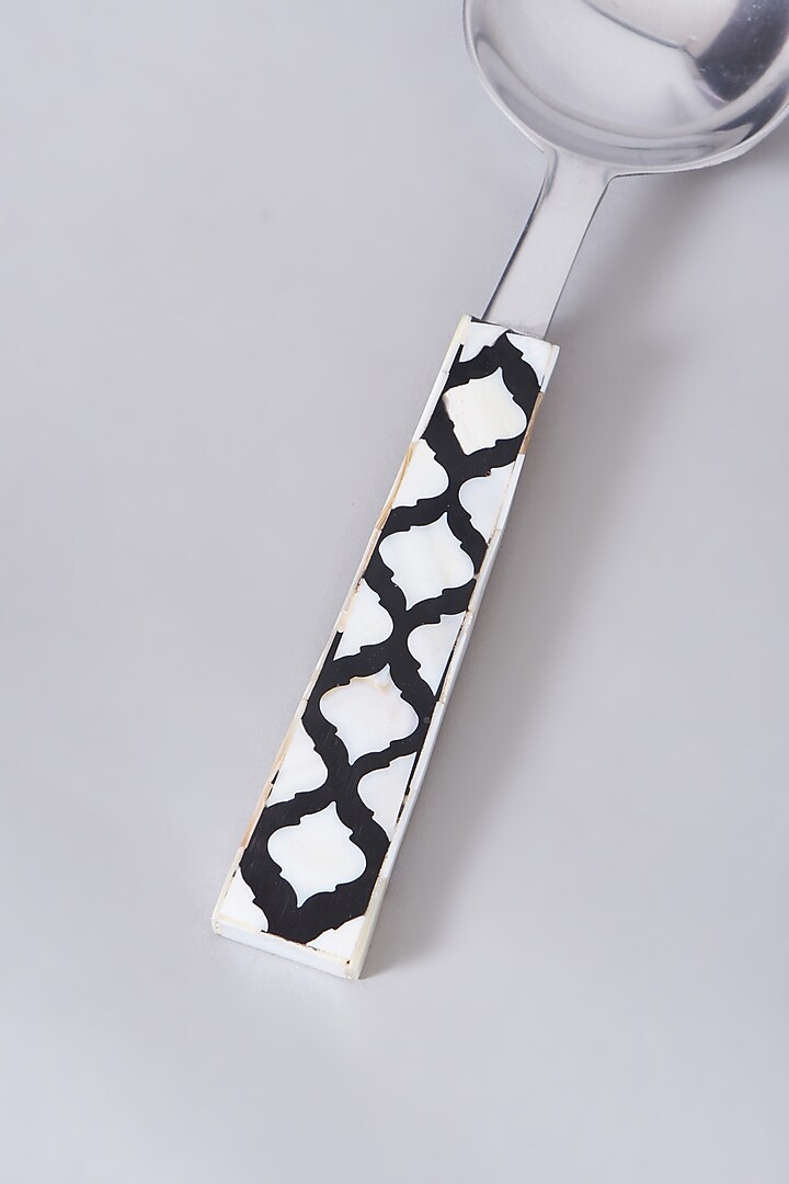 Pearl Silver Steel Scoop Ladle by THOA at Pernia's Pop Up Shop