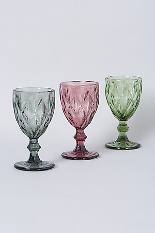 Multi-Colored Glasses (Set of 3) by THOA