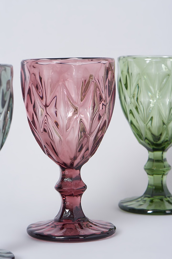 Multi-Colored Glasses (Set of 3) by THOA at Pernia's Pop Up Shop