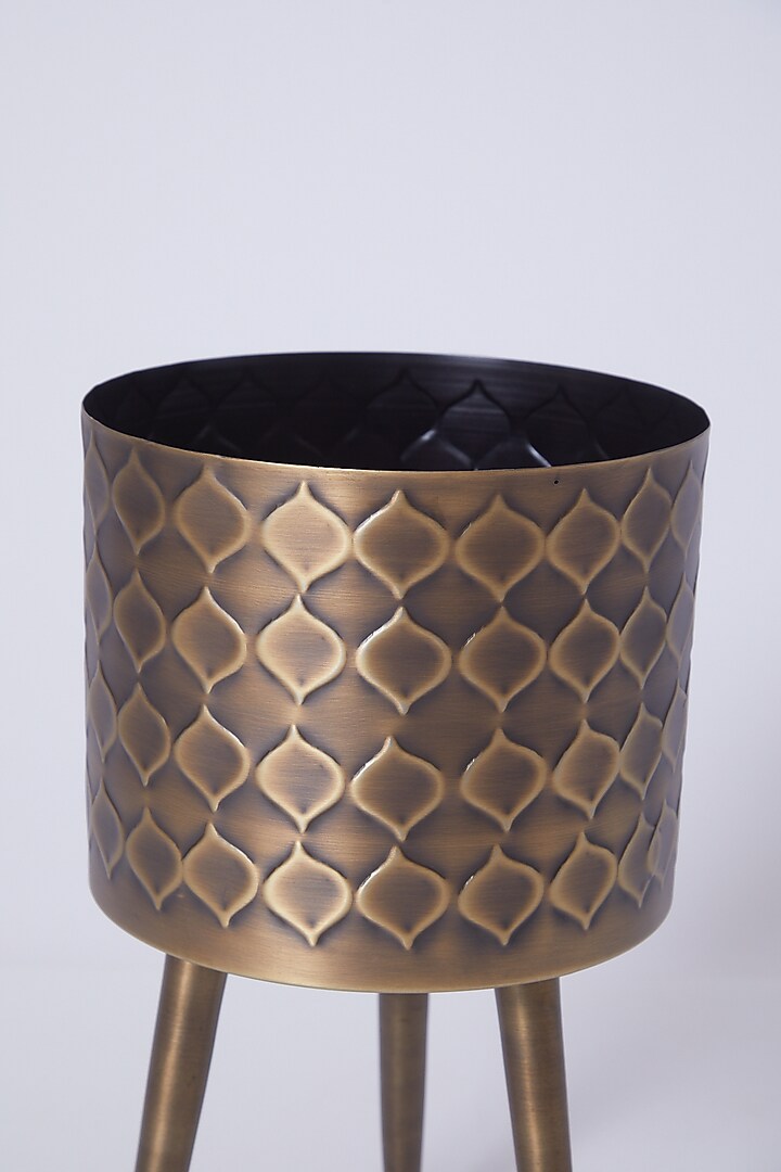 Bronze Planters (Set of 2) by Dune Homes at Pernia's Pop Up Shop