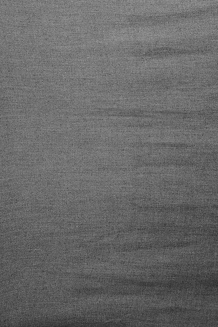 Steel Grey Handwoven Stole by Dusala Men at Pernia's Pop Up Shop