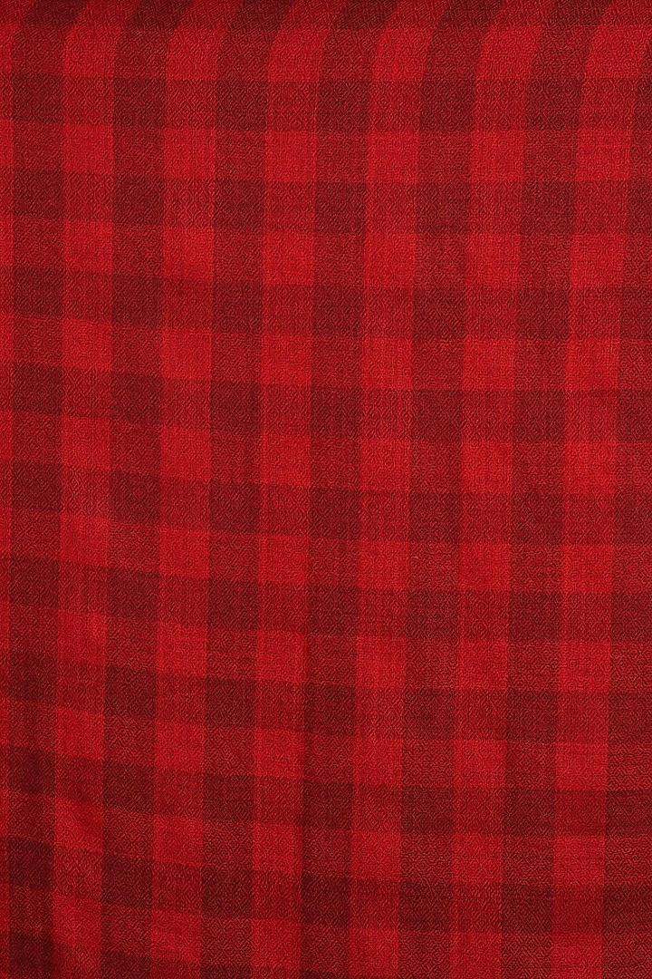 Red Cashmere Fine Wool Stole by Dusala Men at Pernia's Pop Up Shop