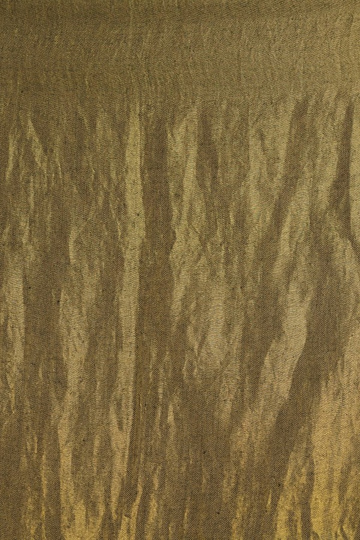 Golden Pashmina Reversible Shawl  by DUSALA  ACCESSORIES at Pernia's Pop Up Shop