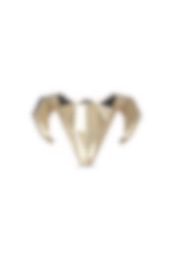 Gold Toned Alloy Brooch by Dusala Men at Pernia's Pop Up Shop