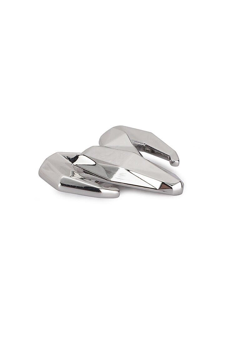 Silver Toned Alloy Brooch by Dusala Men at Pernia's Pop Up Shop