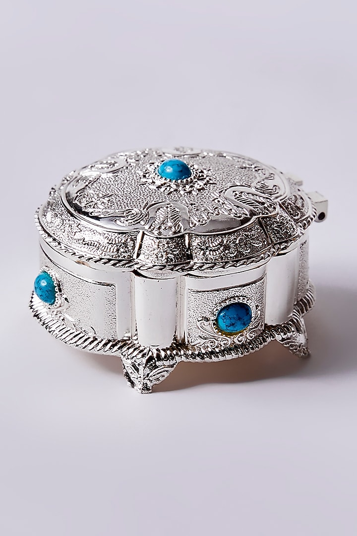 German Silver Jewelry Box by Dune Homes at Pernia's Pop Up Shop