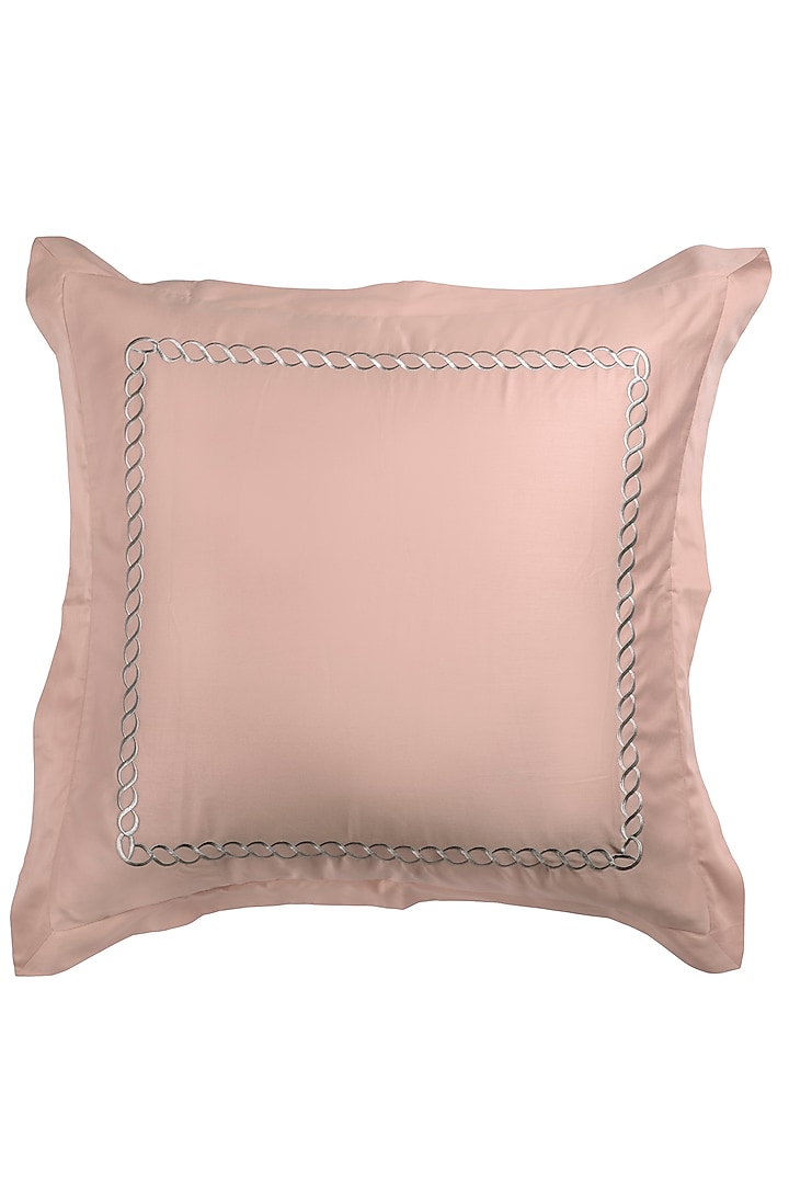 Coral Peach Soft Cotton Sham by Veda Homes at Pernia's Pop Up Shop