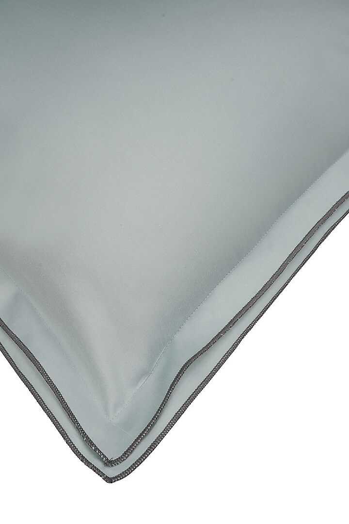 Frosty Green Cotton Bedsheet Set by Veda Homes at Pernia's Pop Up Shop