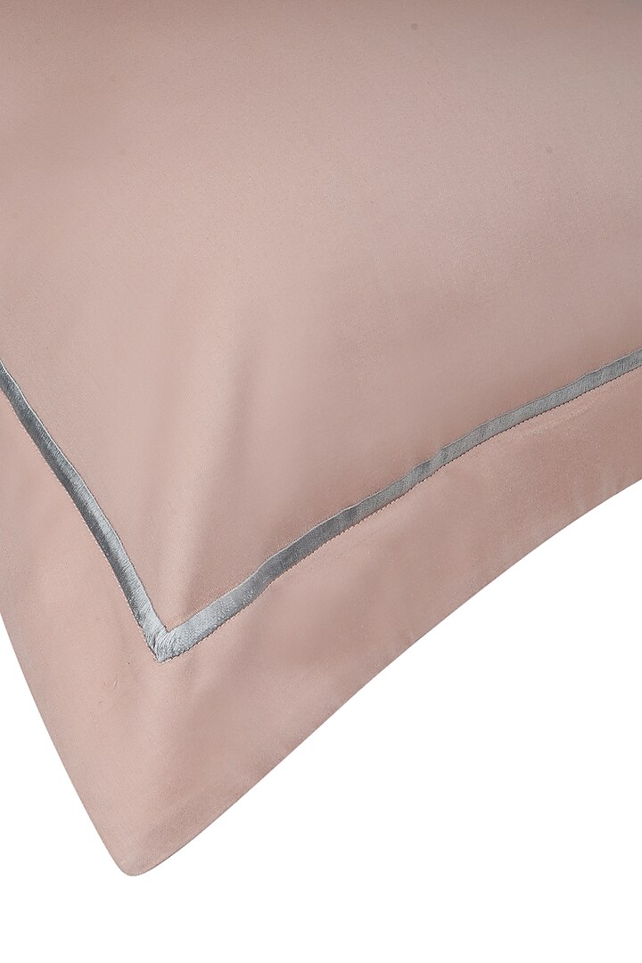 Coral Peach Cotton Bedsheet Set by Veda Homes at Pernia's Pop Up Shop