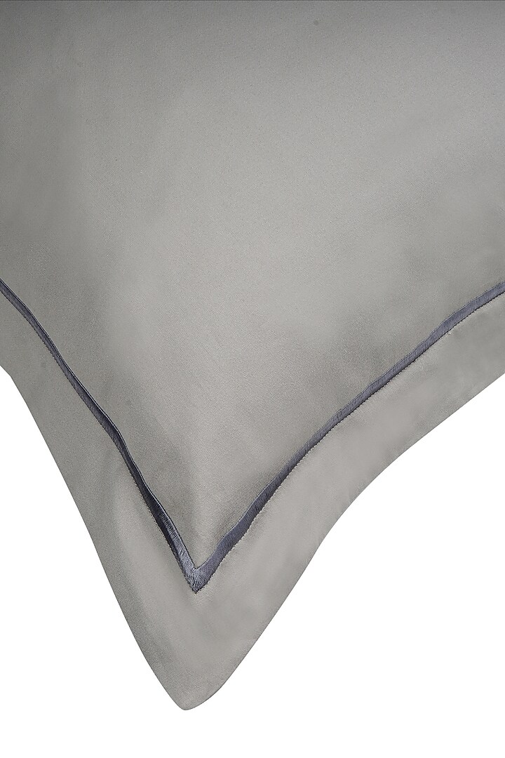 Modern Grey Cotton Bed Sheet Set by Veda Homes at Pernia's Pop Up Shop