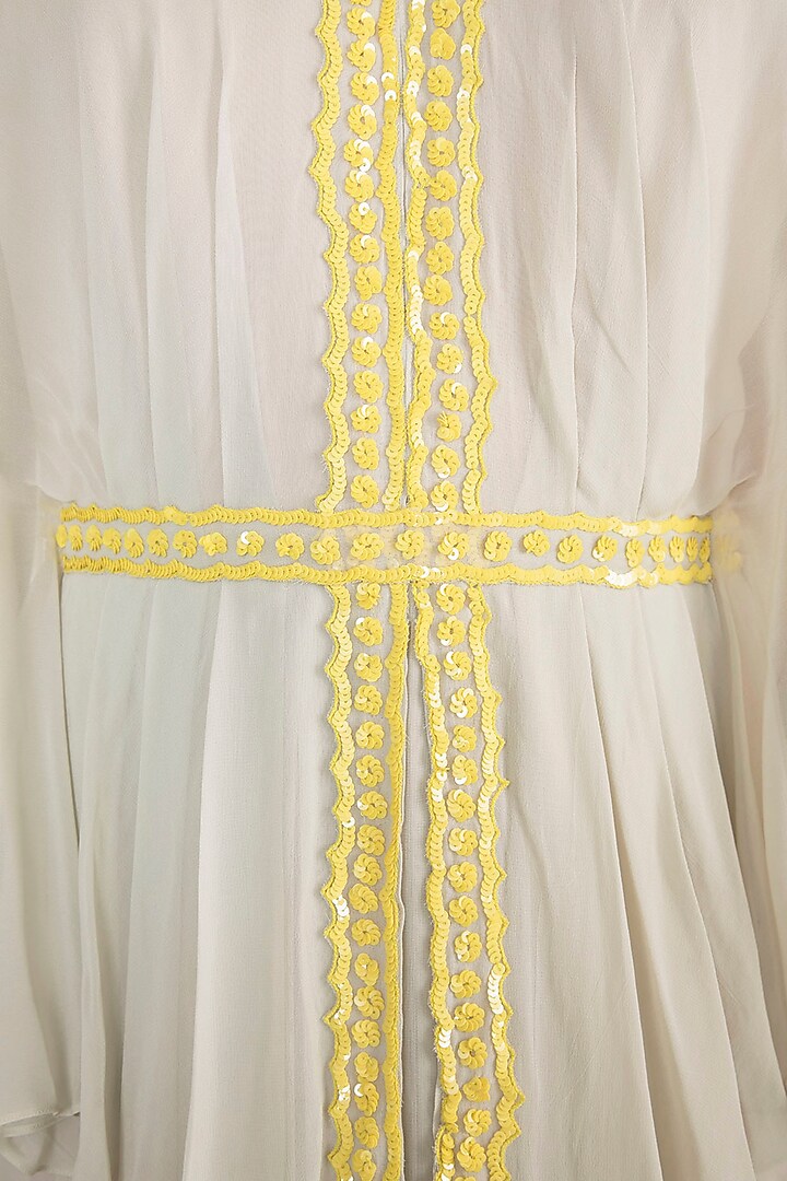 Mint Green Embroidered Wedding Anarkali With Dupatta by DiyaRajvvir at Pernia's Pop Up Shop