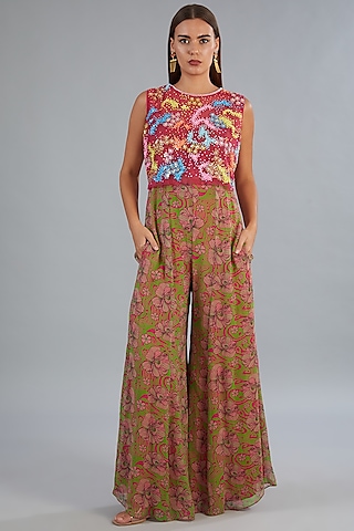 Buy A FORMAL THING PINK JUMPSUIT for Women Online in India