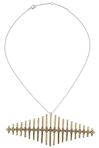 Antique Finish " Meyttu Expanse" Long Necklace by Dvibhumi