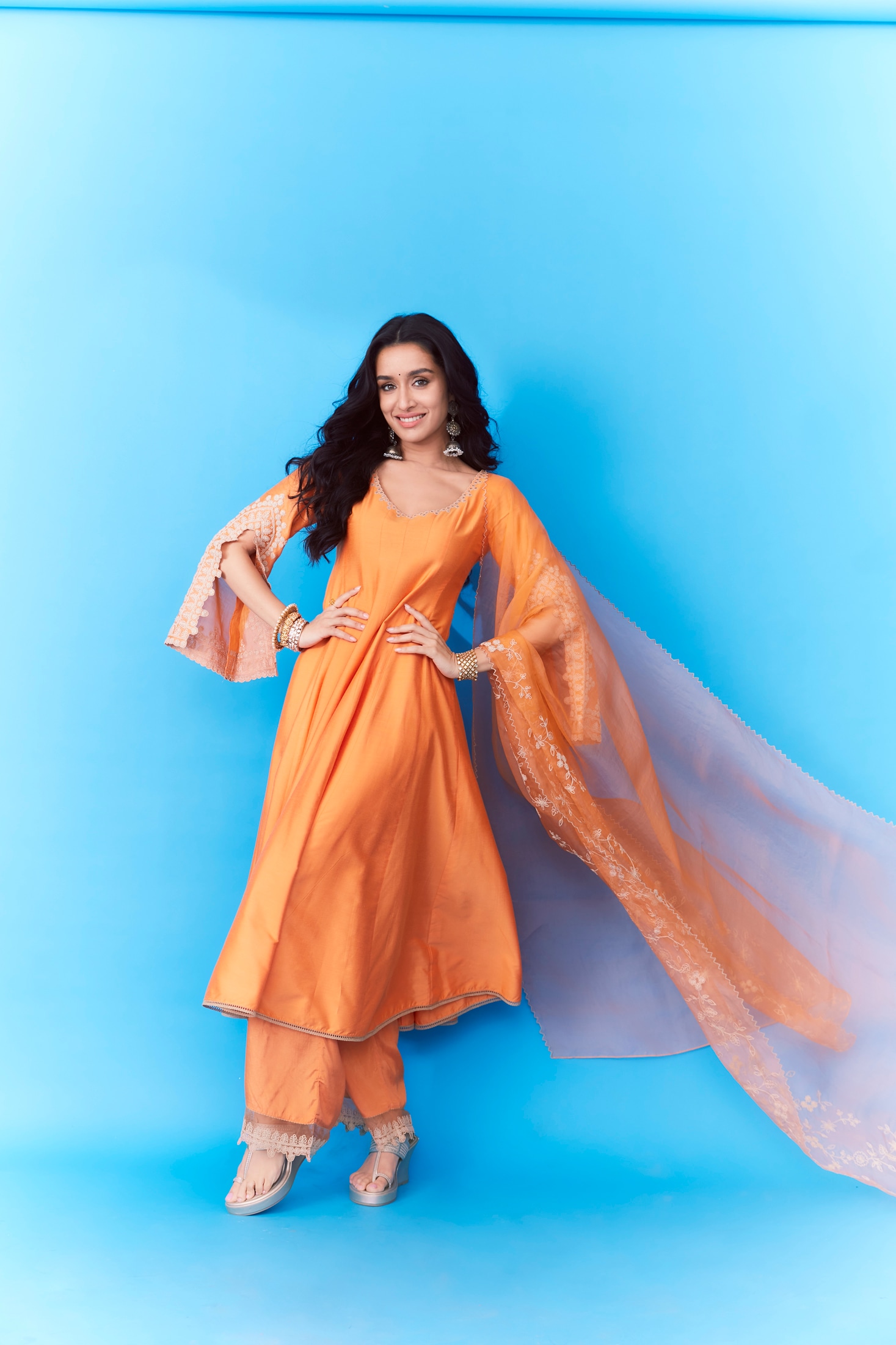 Orange Orange Suit by HER CLOSET for rent online | FLYROBE