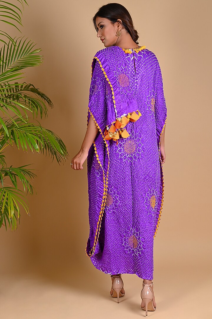 Lavender Draped Tunic by Dyelogue at Pernia's Pop Up Shop