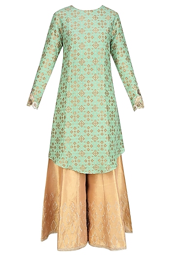 golden sharara pants