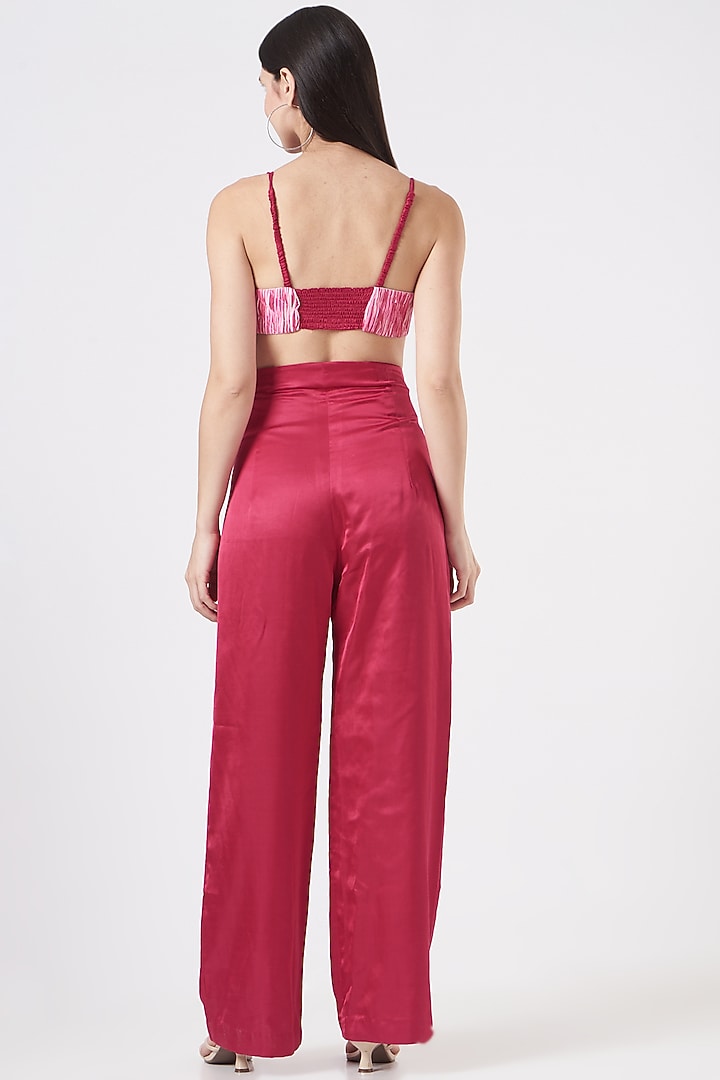 Blush Pink Embroidered Co-Ord Set by EAST 14 at Pernia's Pop Up Shop