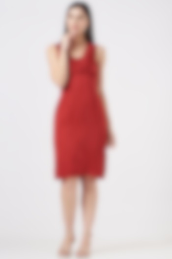 Scarlet Cotton Midi Dress by EAST 14