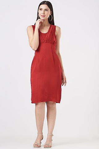 Scarlet Cotton Midi Dress by EAST 14