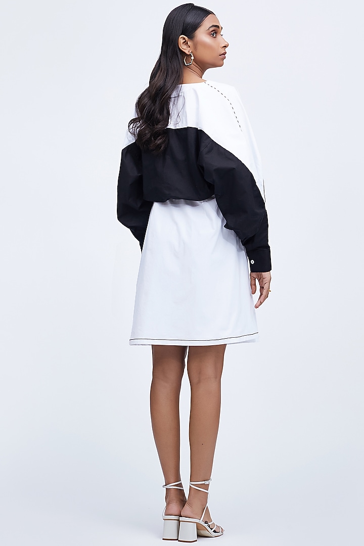 Black & White Cotton Summer Dress by Echo Studio at Pernia's Pop Up Shop
