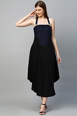 Black Denim Dress by ECHKE