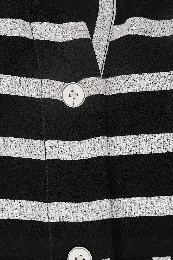 Black and white striped hankerchief dress available only at Pernia's Pop Up Shop.
