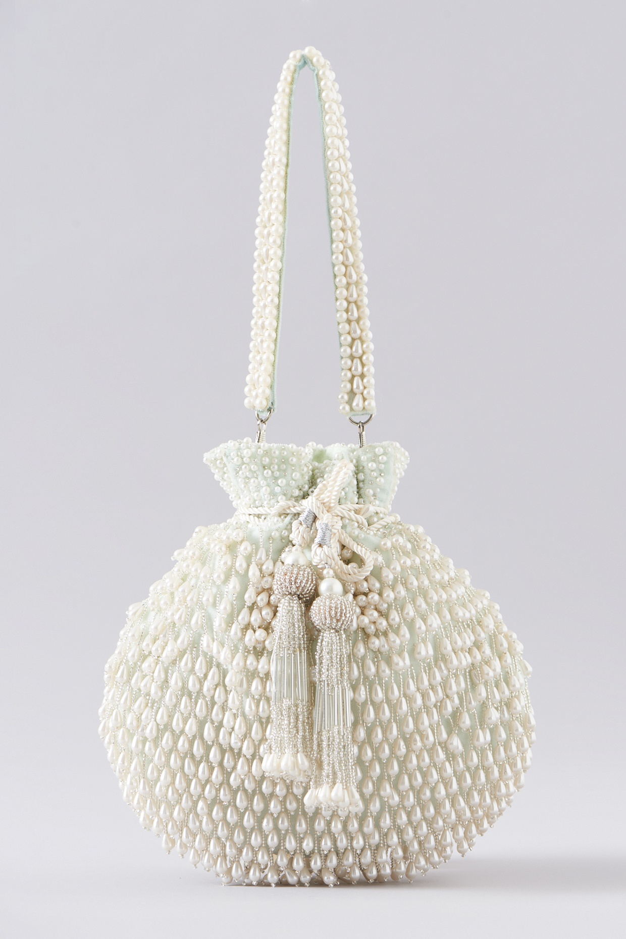 White potli bags sale