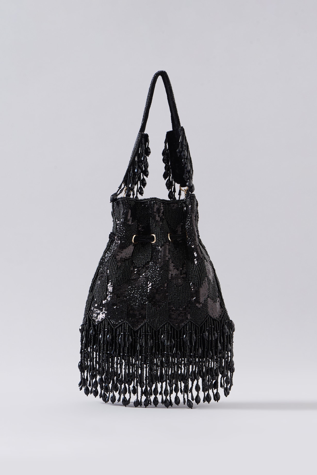 Buy Black Velvet Potli Bag Bags Online in India - The AMYRA Store