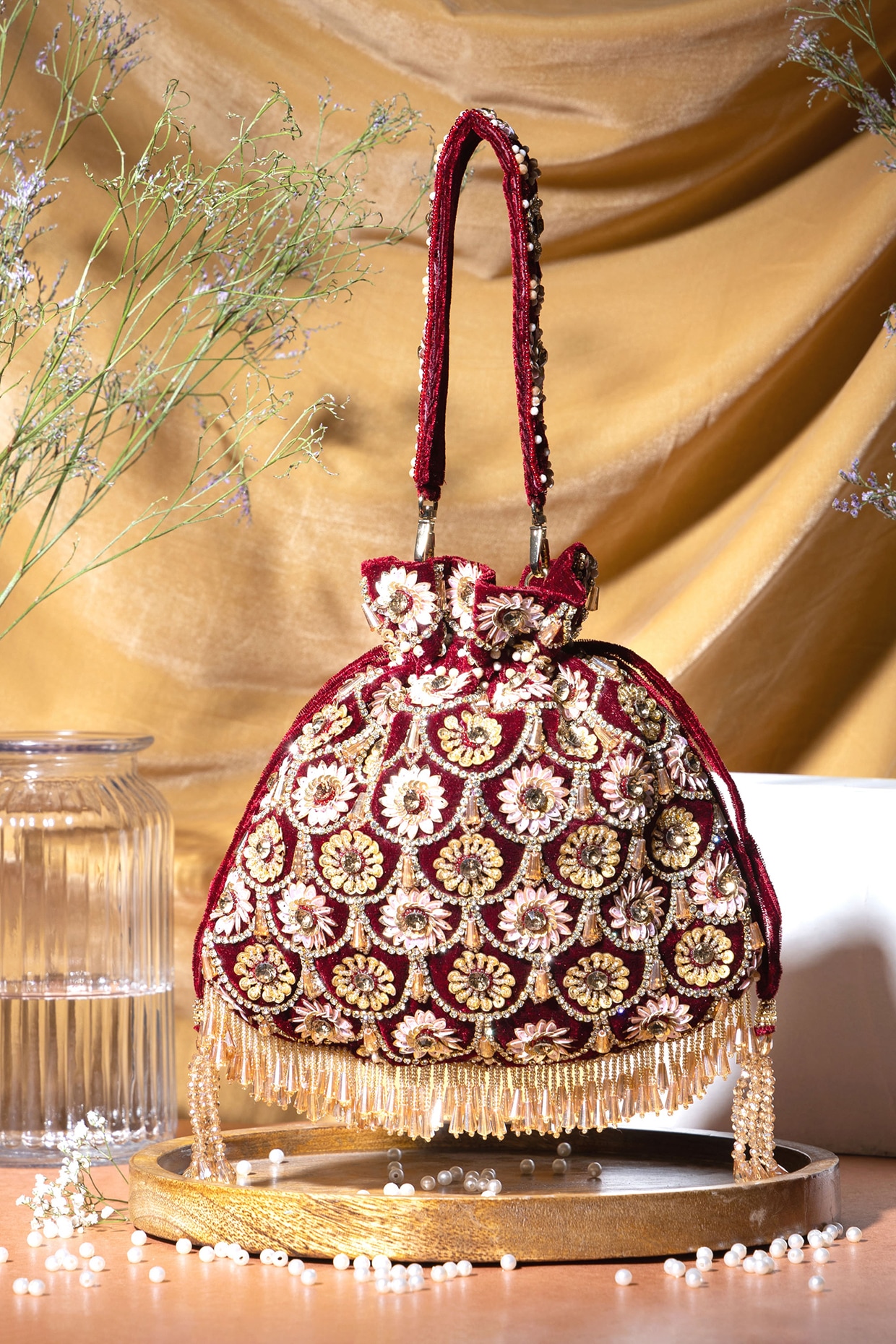 Party wear potli bags on sale