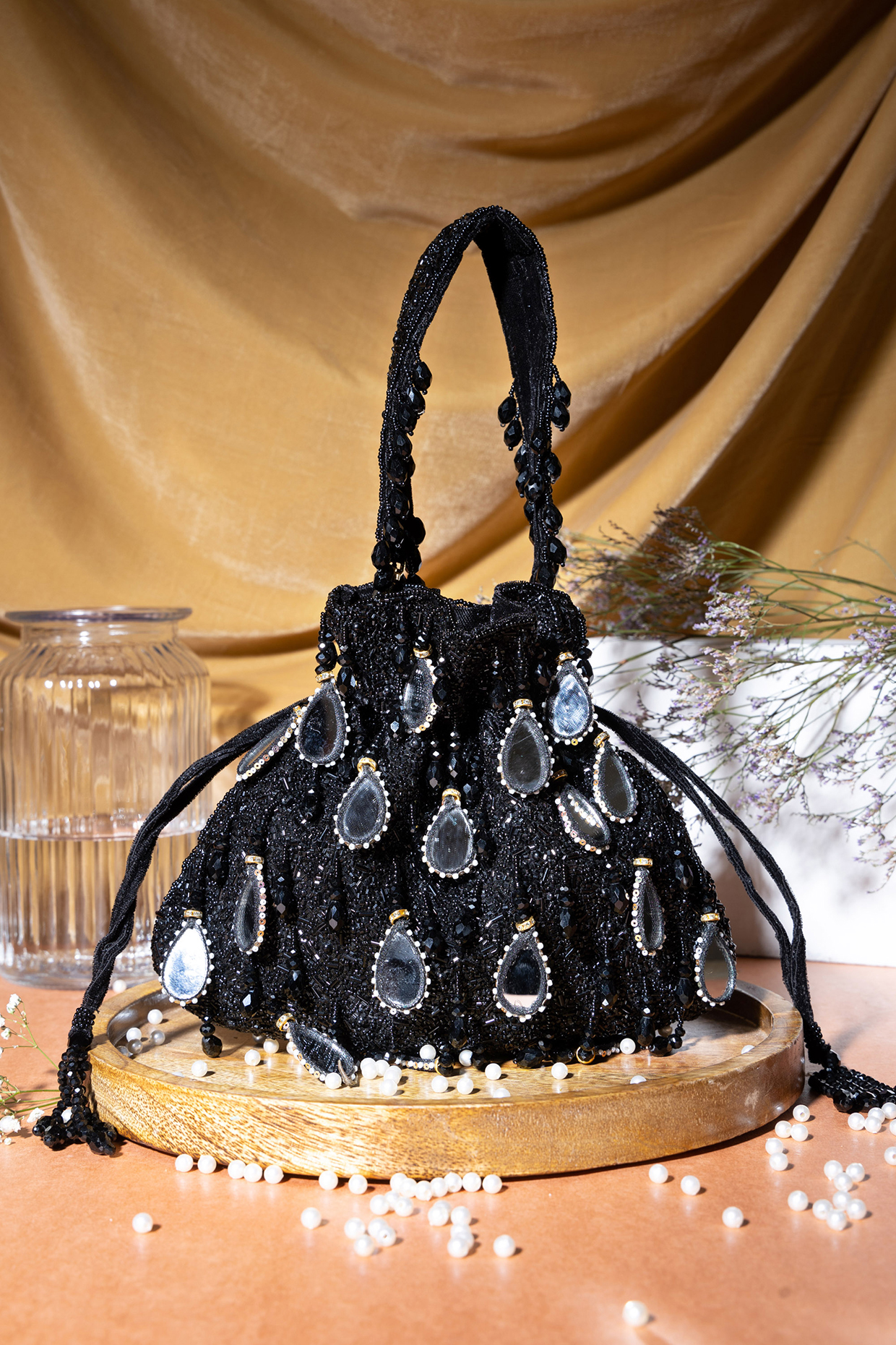 Black potli bag online