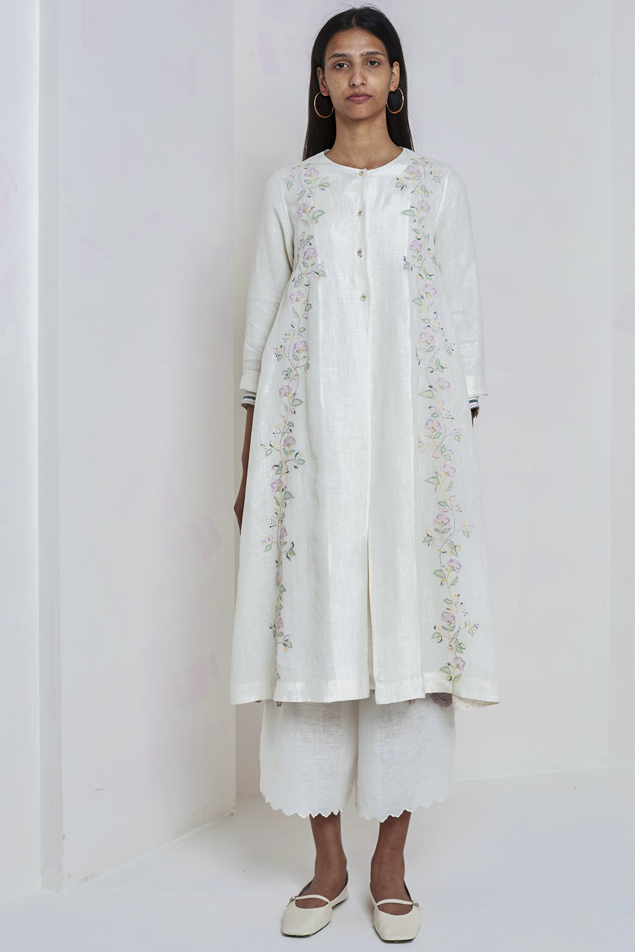 eka embroidered dress