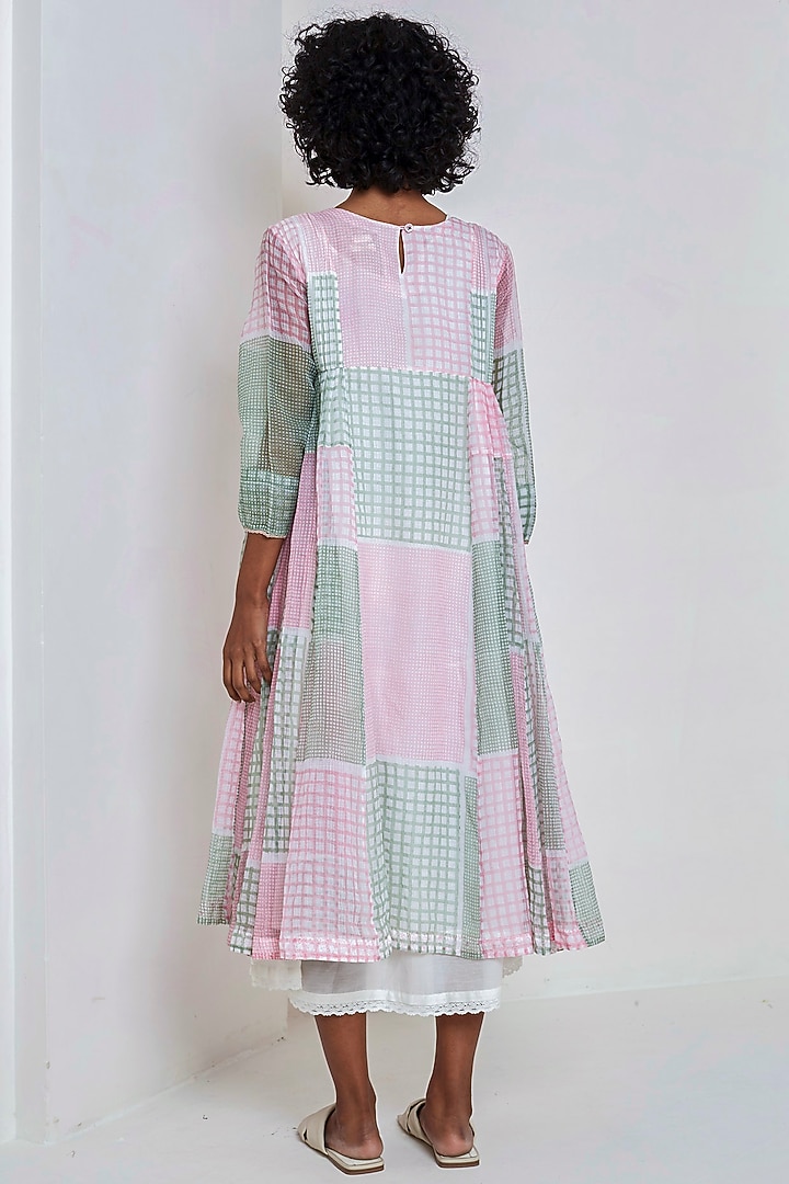Multi Colored Printed Vacation Dress by EKA at Pernia's Pop Up Shop