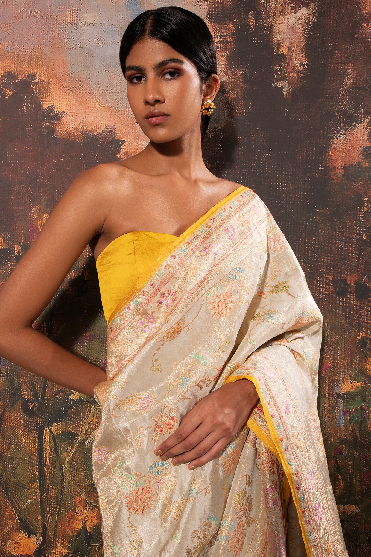 37 Saree Modeling Photos Photos, Pictures And Background Images For Free  Download - Pngtree