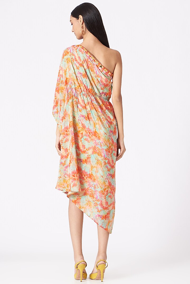 Multi Colored Tie-Dye Vacation Dress by Elena Singh at Pernia's Pop Up Shop