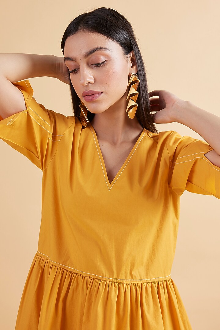 Amber Cotton Poplin Tiered Summer Dress by Kanelle at Pernia's Pop Up Shop