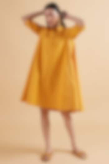 Amber Cotton Poplin A-Line Summer Dress by Kanelle at Pernia's Pop Up Shop