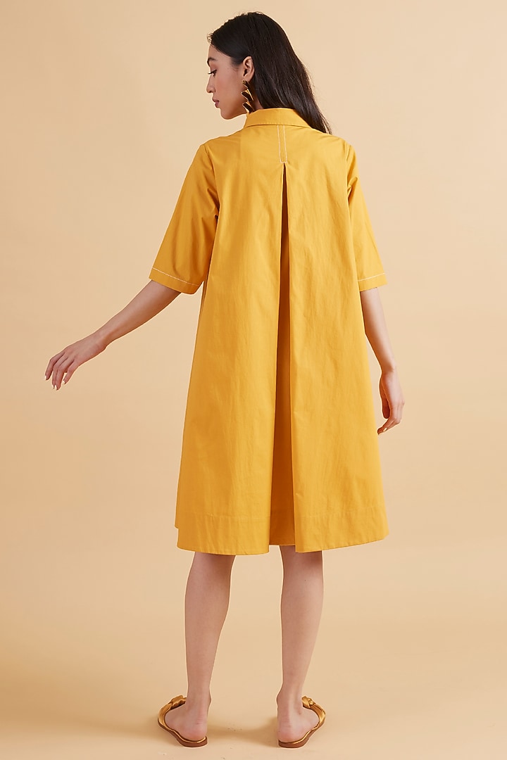 Amber Cotton Poplin A-Line Summer Dress by Kanelle at Pernia's Pop Up Shop