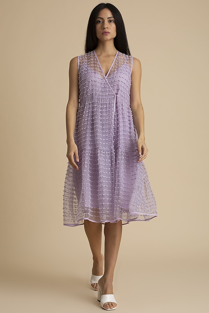 Orchid Dress With Dori Detailing by Kanelle